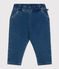 Jeans in denim per bebè blu BLEU DELAVE