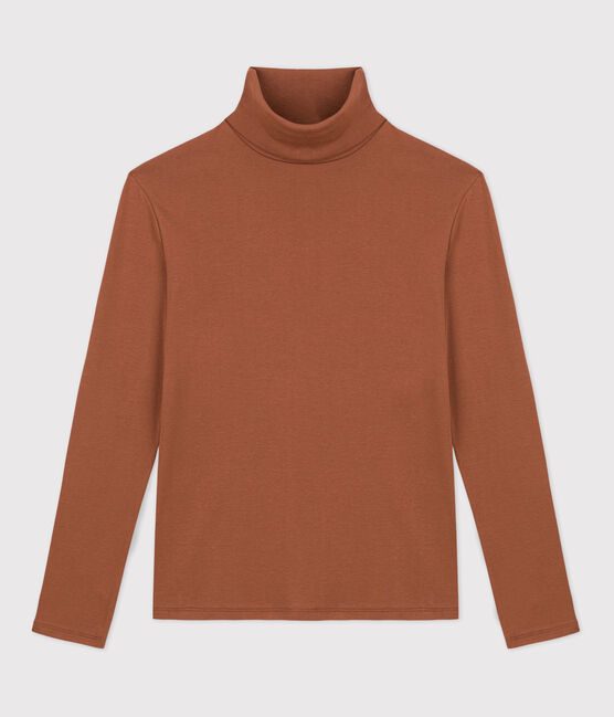 T-shirt L'ICONIQUE in cotone donna marrone CINA