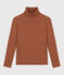T-shirt L'ICONIQUE in cotone donna marrone CINA