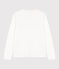 T-shirt LE DROIT scollo a V in cotone Donna bianco ECUME