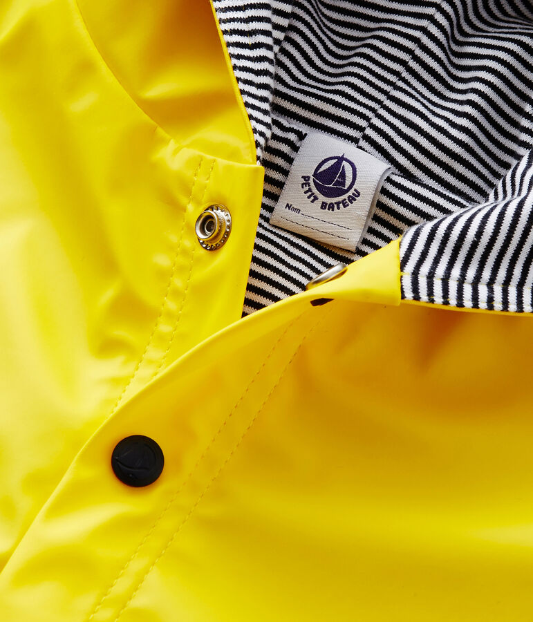 Mantellina da pioggia beb&egrave;. giallo