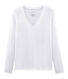 T-shirt manica lunga in cotone Sea Island donna