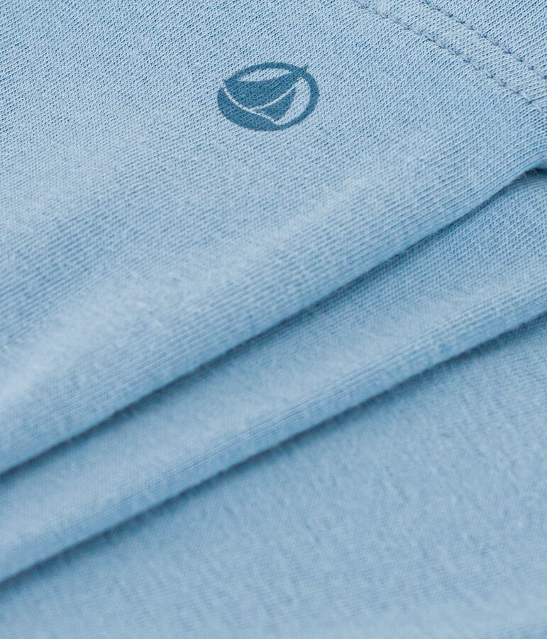 Jeggings bambina in jersey elasticizzato blu