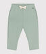 Pantaloni in tessuto felpato per bebè