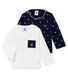 Confezione da 2 T-shirts a manica lunga bebè maschio