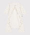 Bodyjama senza piedini in cotone neonato bianco MARSHMALLOW/bianco MULTICO