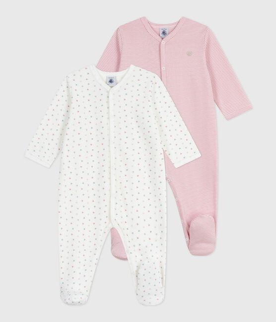 Set di pigiami in cotone con stampa neonato variante 1
