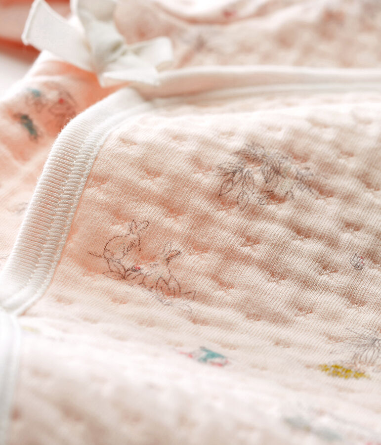 Tutina pigiama bambina in tubique rosa/blu/multicolore