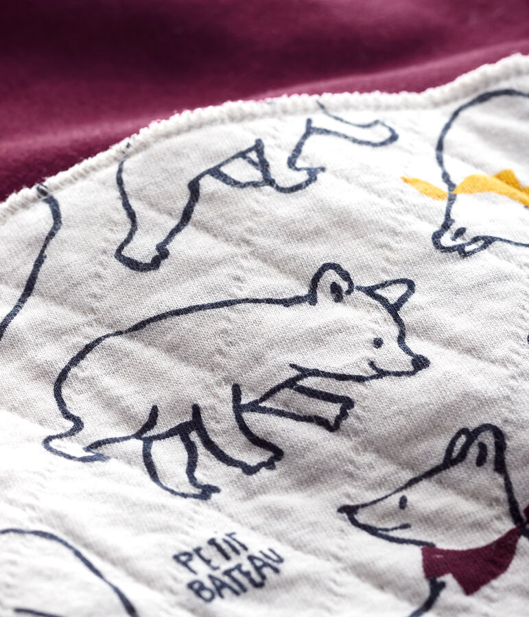 Lotto da 2 bandane-bavaglini beb&egrave; multicolore