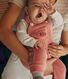 Completo con salopette in velluto neonato