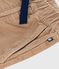 Pantaloni dritti in velluto tinta unita bambino beige ROCHE CLAIR