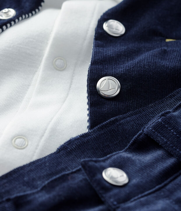 Completo tre pezzi beb&egrave; maschio multicolore