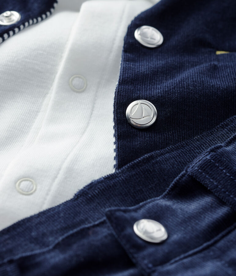 Completo tre pezzi beb&egrave; maschio multicolore