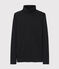 Dolcevita iconico in cotone Donna blu SMOKING