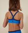 Costume a 2 pezzi bambina blu SURF