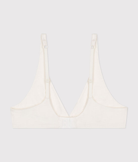 Reggiseno donna in cotone ed elastan bianco MARSHMALLOW