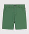 Shorts in serge bambino verde PALMERAIE