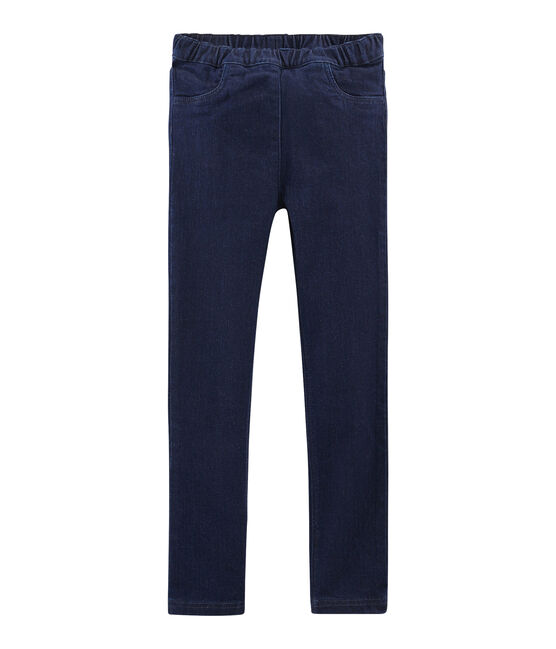 Jeans slim stretch bambina blu DENIM BLEU FONCE