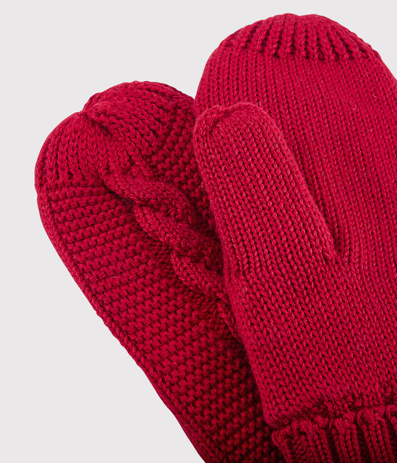 Muffole bambina/bambino rosso TERKUIT