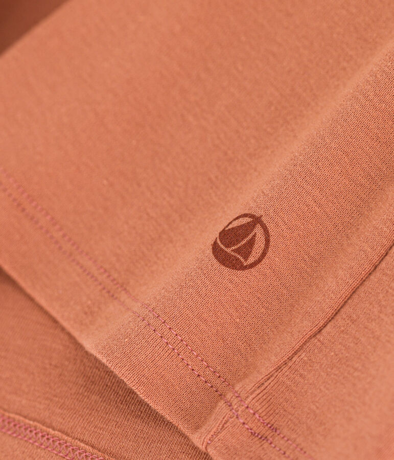 T-shirt L'ICONIQUE girocollo in cotone Donna rosa