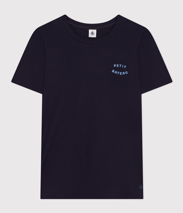 T-shirt LE DROIT girocollo in cotone donna SMOKING