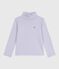 Pullover in cotone a righe bambina bianco SQUAW/ MARSHMALLOW