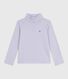 Pullover in cotone a righe bambina