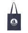 Borsa shopping tinta unita blu SMOKING