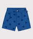 Shorts in cotone a cuori bambina