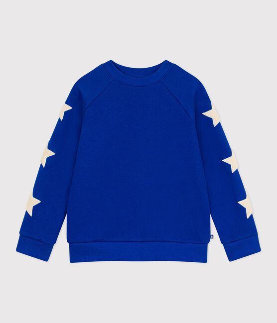 Felpa in cotone tinta unita bambina OLYMPIC