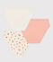 Confezione da 3 slip arance in cotone bambina  variante 1