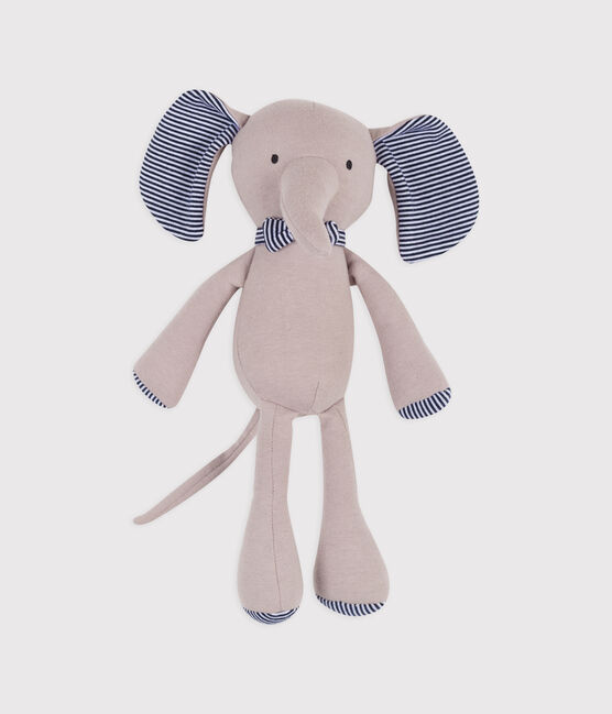 Doudou elefante a costine grigio CONCRETE