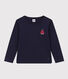 T-shirt a maniche lunghe in cotone bambino unisex 
