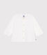 Blusa in piqué di cotone neonato