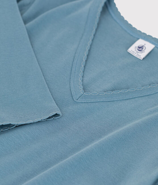 T-shirt L'ICONIQUE cocotte in cotone donna blu ROVER