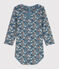 Body in cotone a fiori a manica lunga con colletto  ROVER/ MULTICO