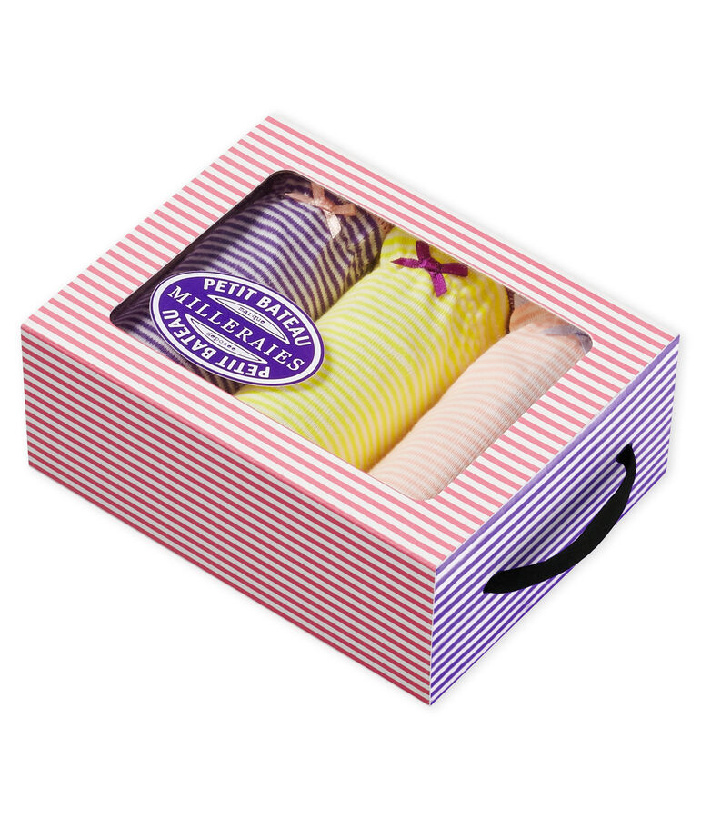 Confezione da 3 slip donna multicolore