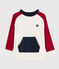 Felpa bambino bianco MARSHMALLOW/rosso TERKUIT/ SMOKING