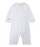 Combisac bebé unisex 2 in 1 bianco ECUME/marrone SHITAKE