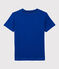 T-shirt maniche corte in jersey bambino blu SURF