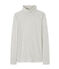 Dolcevita donna in cotone leggero grigio BELUGA CHINE
