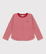 T-shirt bambino a maniche lunghe in tubique