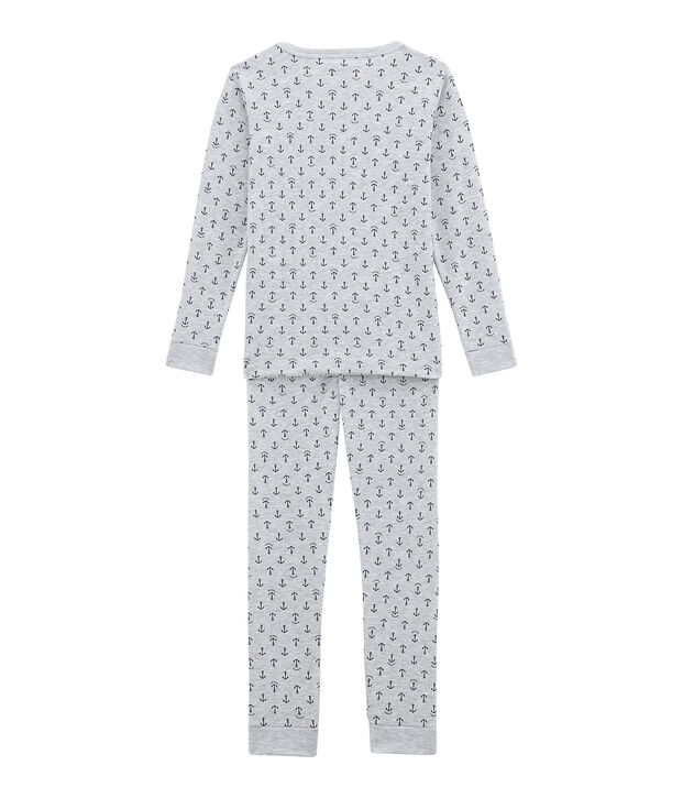 Pigiama per bambino grigio/blu