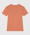 T-shirt L'ICONIQUE girocollo in cotone Donna rosa SIENNA