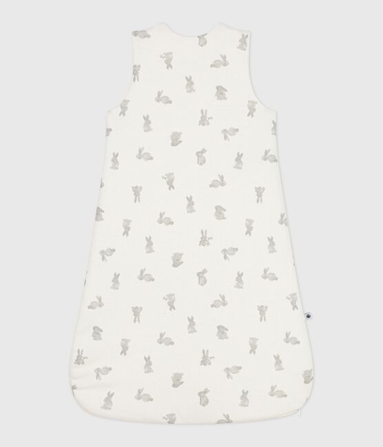 Sacco nanna in cotone neonato TOG 2 bianco MARSHMALLOW/grigio GRIS