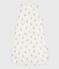 Sacco nanna in cotone neonato TOG 2 bianco MARSHMALLOW/grigio GRIS