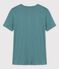 T-shirt L'ICONIQUE girocollo in cotone donna verde BRUT