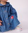 Abito a maniche lunghe con colletto in denim neonato blu DENIM CLAIR