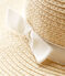 Cappello di paglia bebè bambina rosa NATUREL