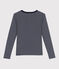 T-shirt L'Iconique in cotone a righe donna blu SMOKING/bianco MARSHMALLOW